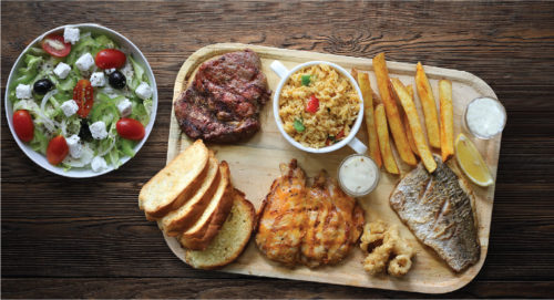 Mix grill Plater