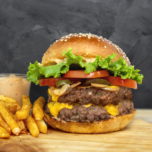 Double Decker Burger | Beef Burger | Best double decker burger in Dhaka | best burger in Dhaka | Best restaurant in Dhaka | Best burger near me
